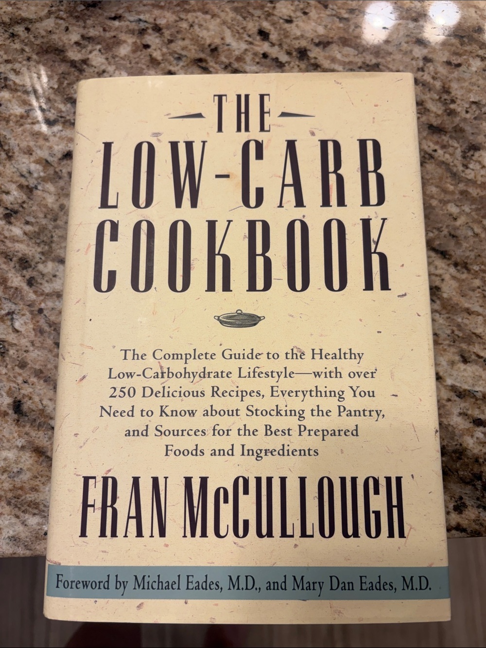 Fran McCullough The Low-Carb Cookbook - Cream Cover